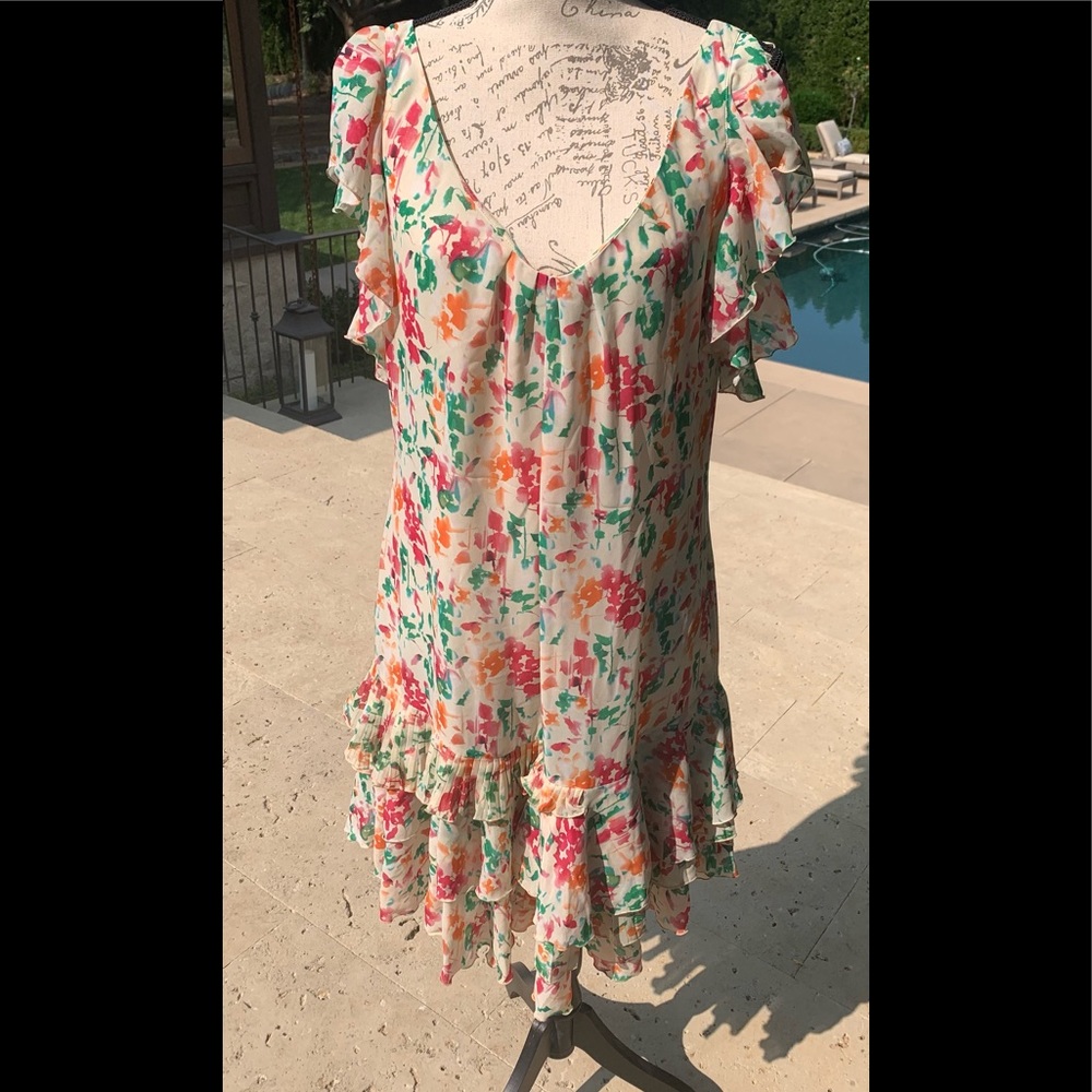 Diane Von Furstenberg Floral Dress
